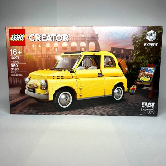 Lego Other - RETIRED Lego Fiat 500 Creator Expert 10271 New In Box